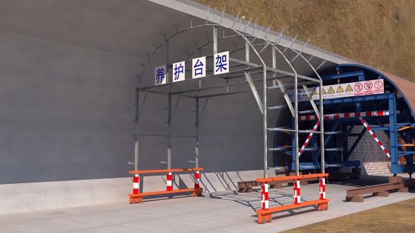船营区隧道施工动画制作公司 - 隧道施工工艺和施工方法 - 隧道施工汇报动画视频 - bim 工程施工动画
